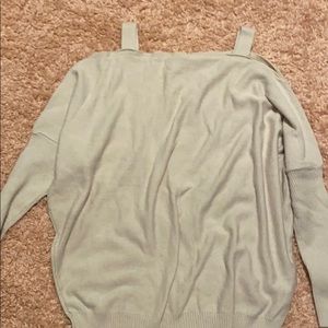 Cold Shoulder Sweater